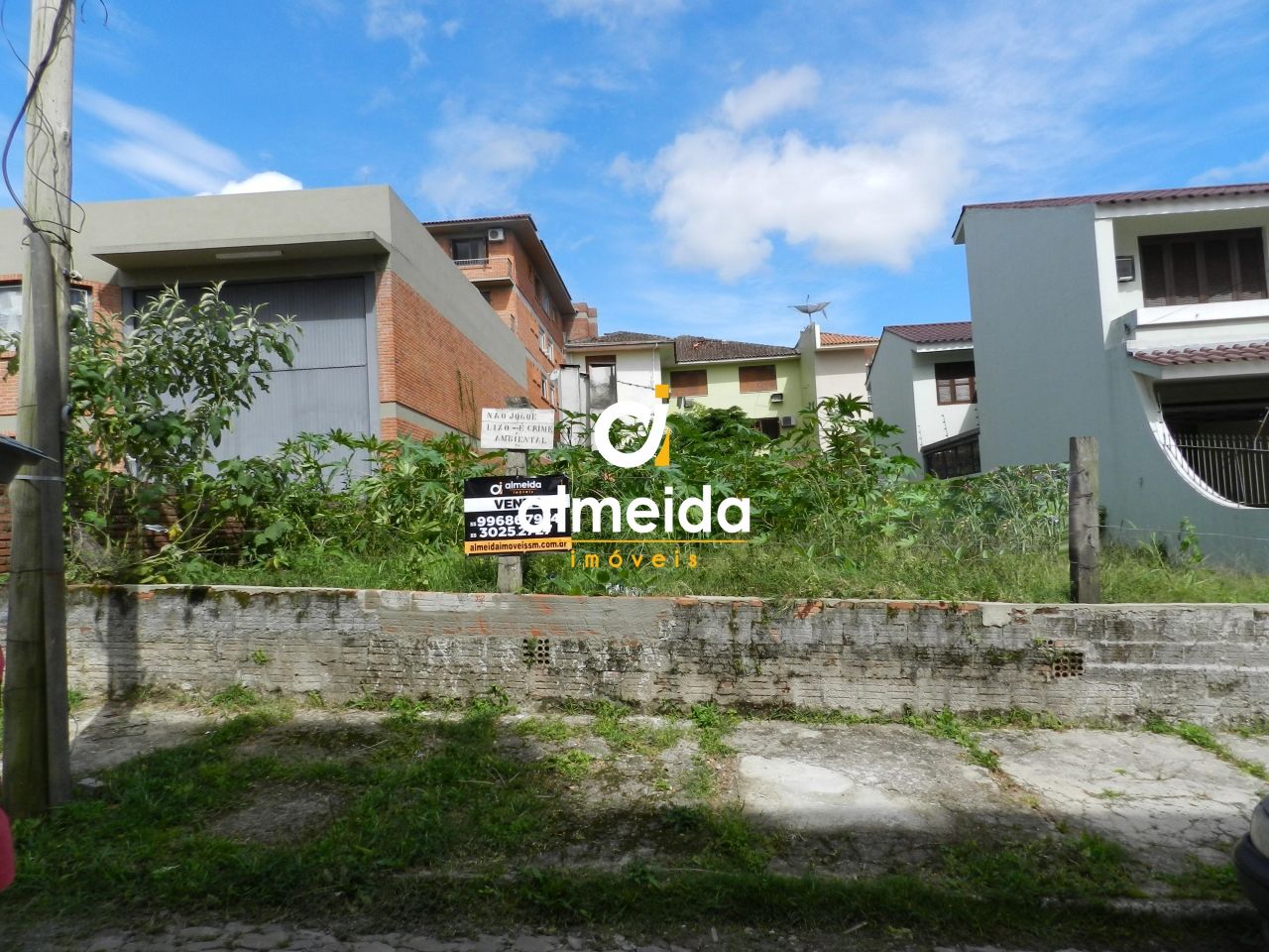 Terreno/Lote  venda  no Nossa Senhora de Lourdes - Santa Maria, RS. Imveis