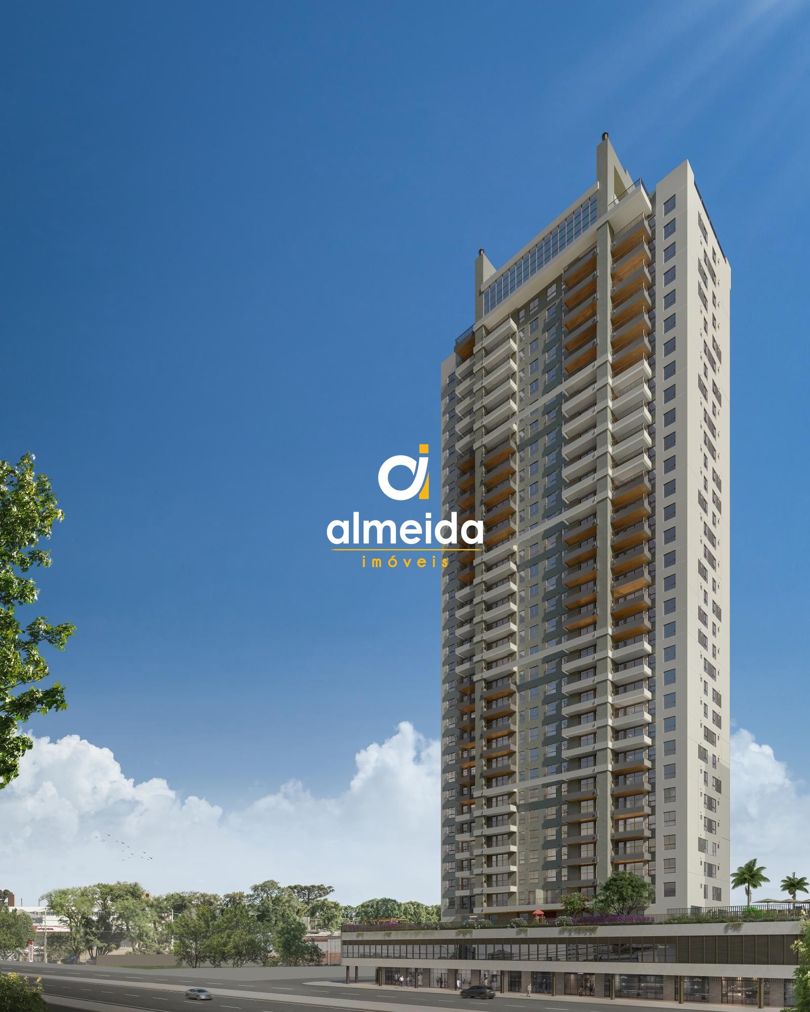 Linea - arquitetura no horizonte da cidade