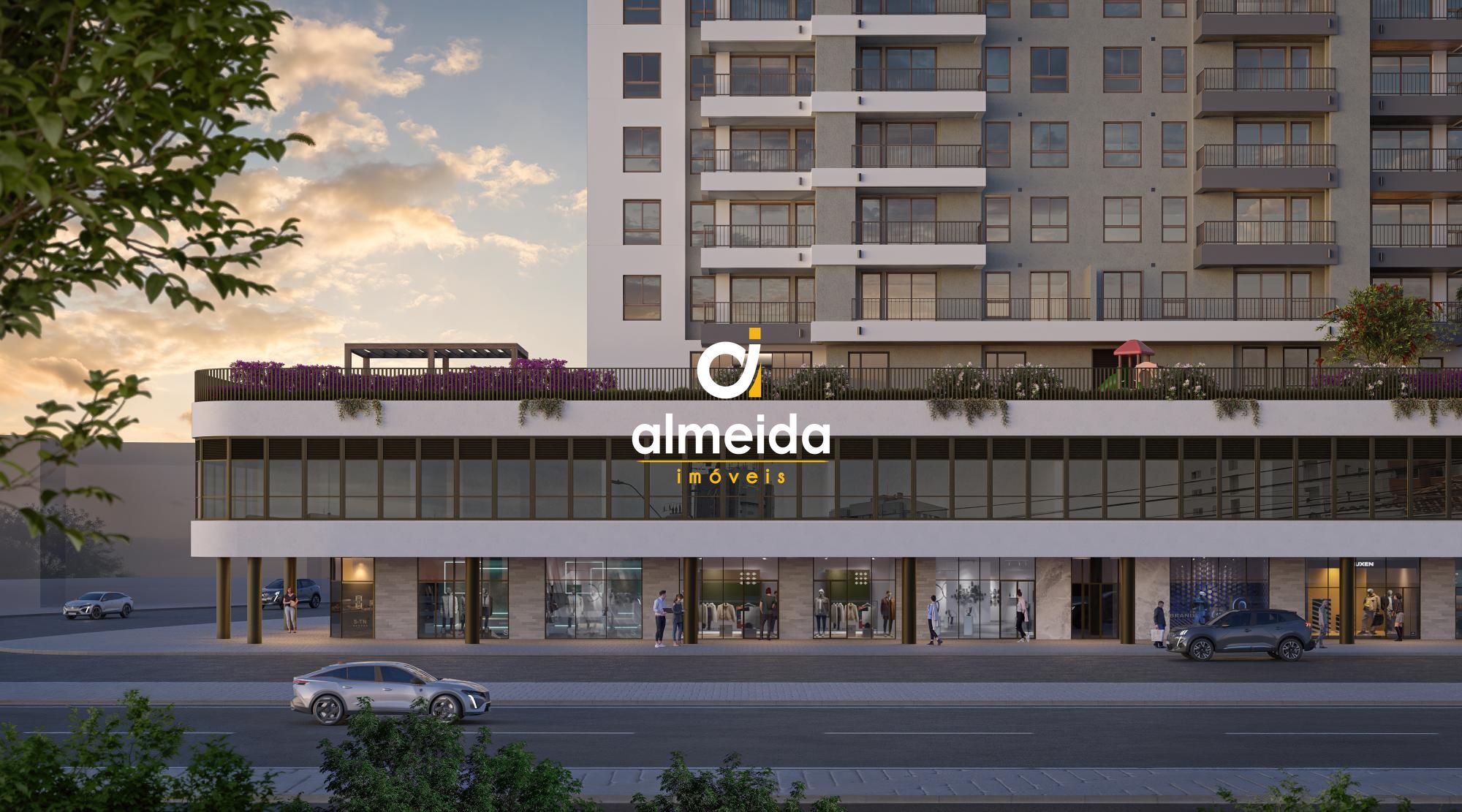 Linea - arquitetura no horizonte da cidade
