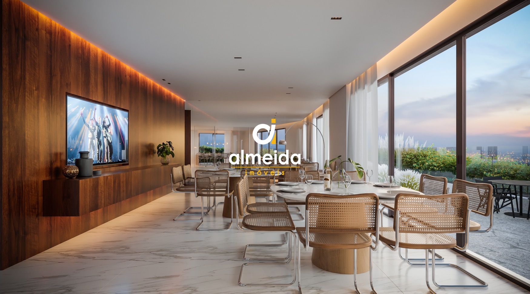Apartamento 4 dormitorios suites no oás em curitiba pr.