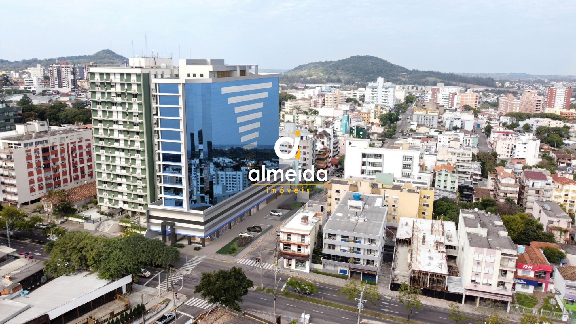 Sala comercial no bairro nossa senhora de fatima no sky busi