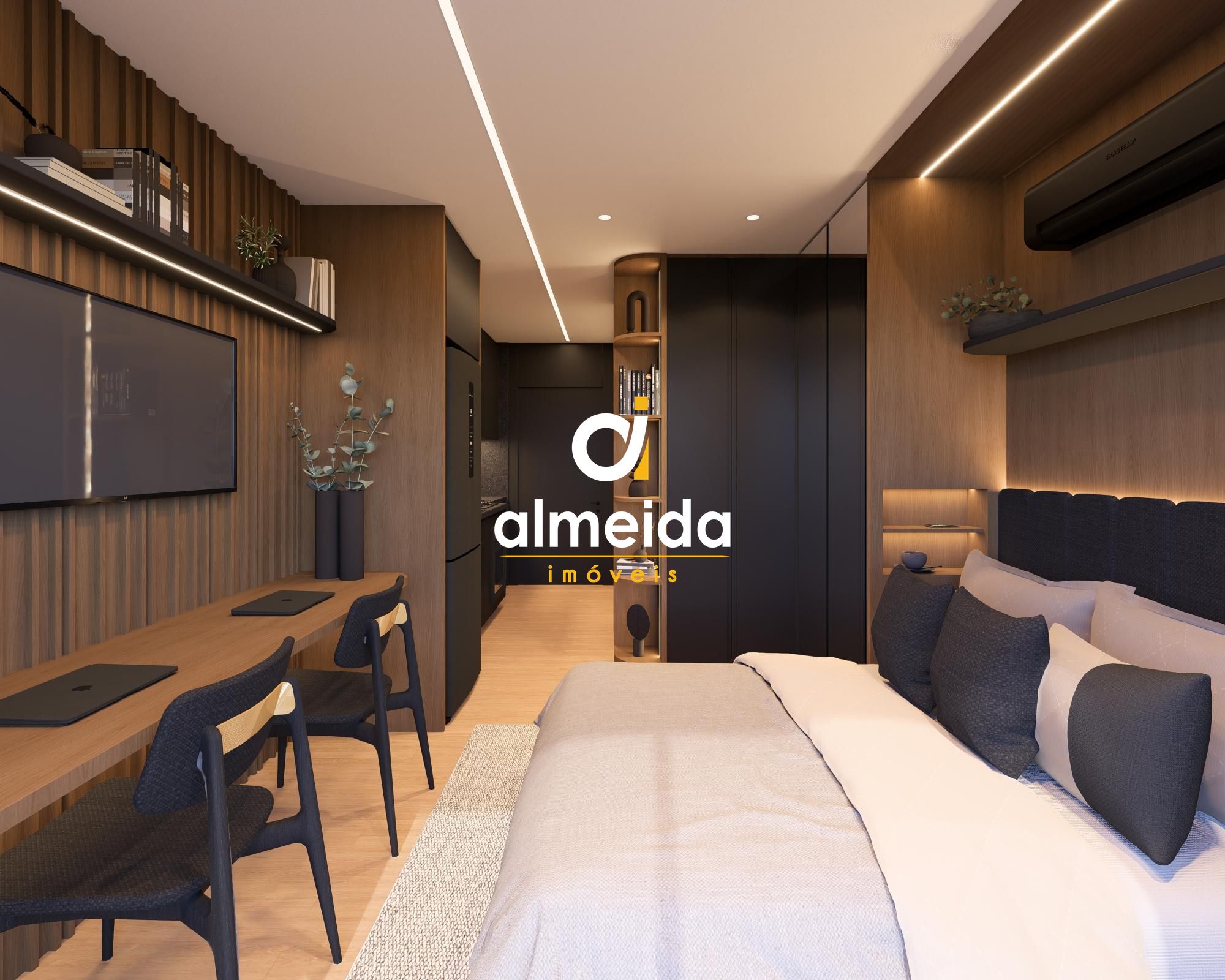Apartamento studio no uze experience em santa maria rs