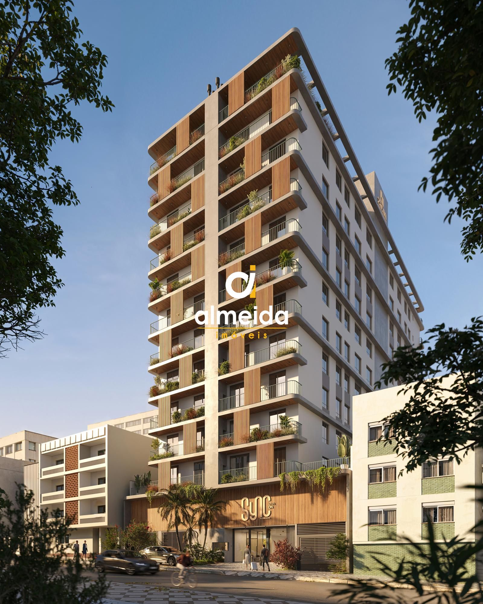 Apartamento studio no sync floriano em santa maria rs.