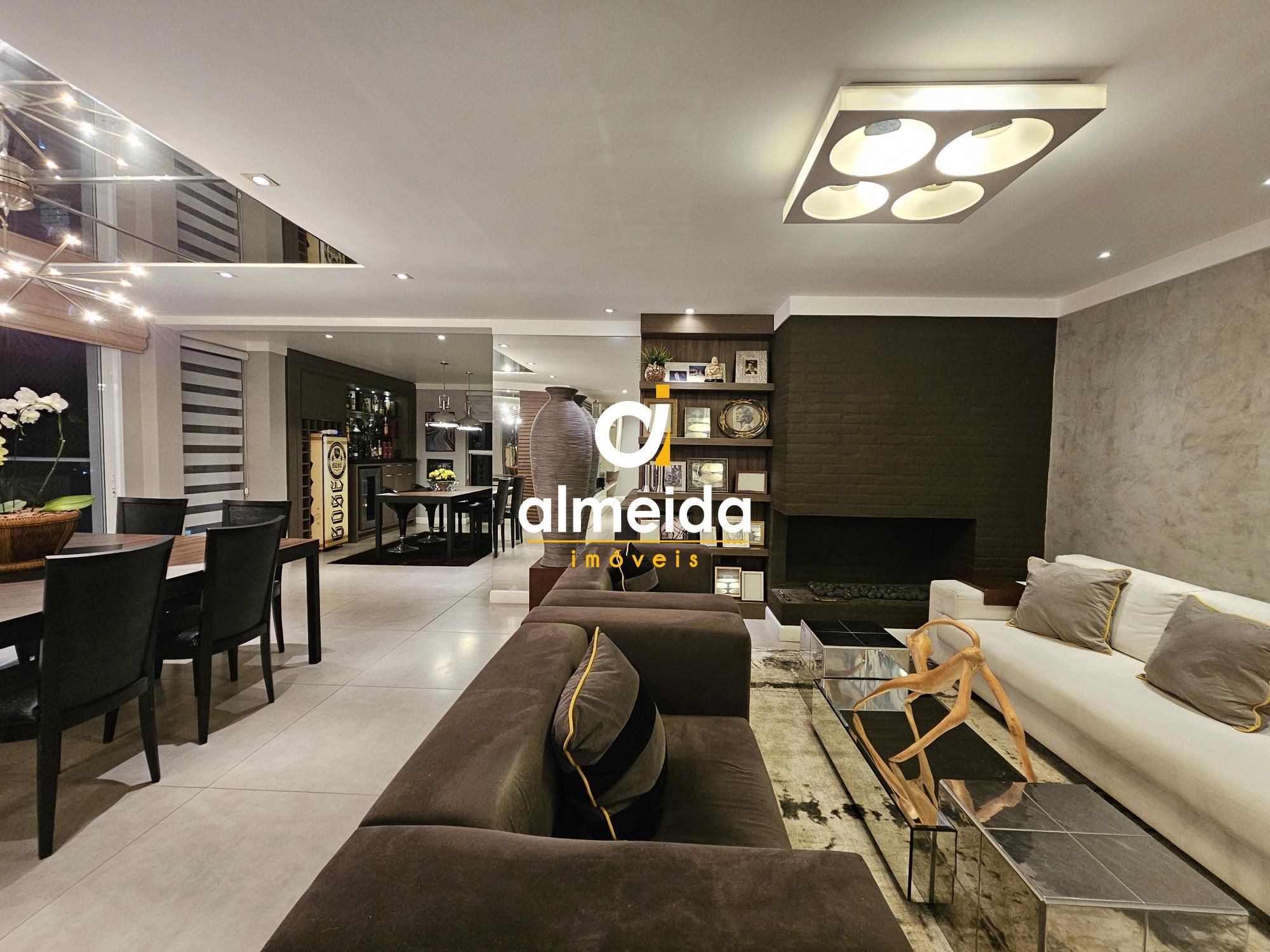 Apartamento alto padrão 4 dormitórios na cidade de santa mar