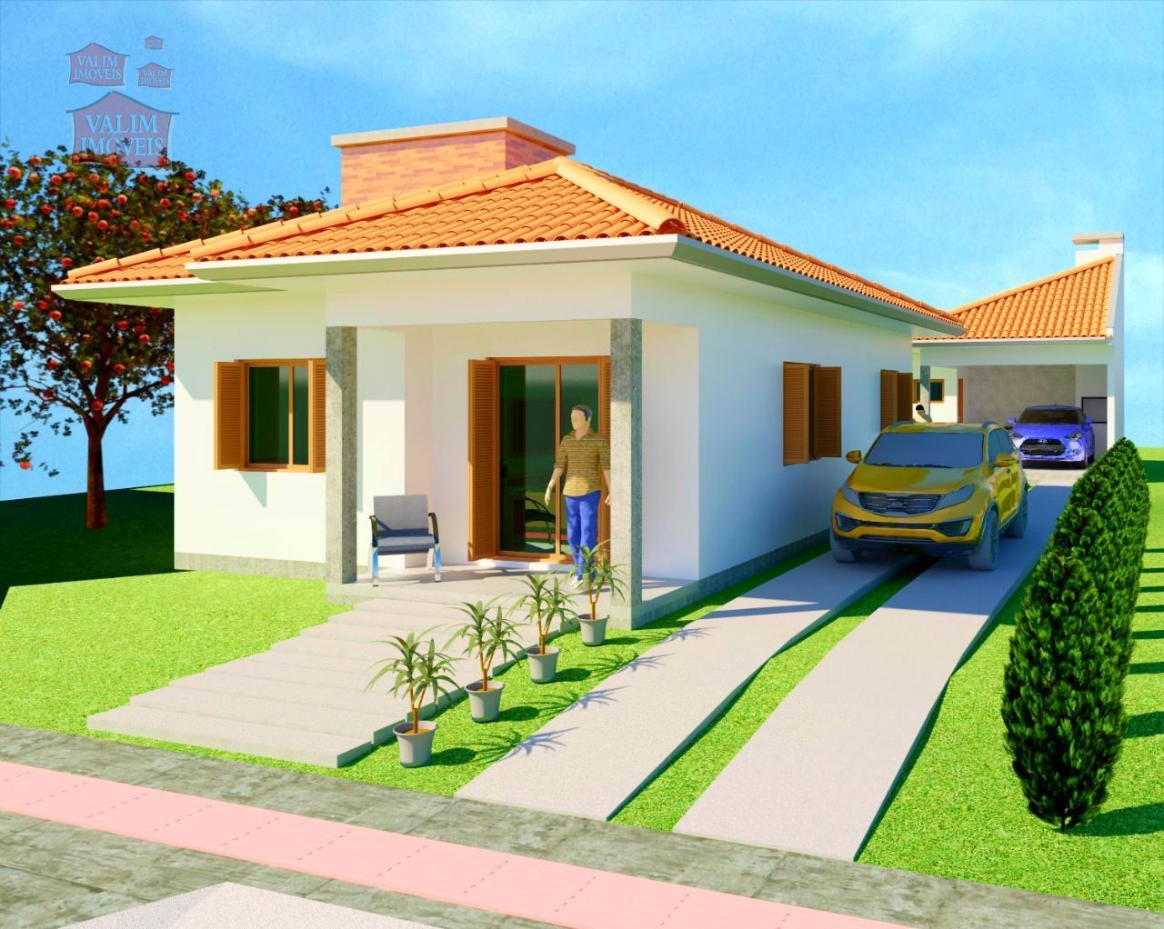 Casa, 3 quartos, 107 m² - Foto 2