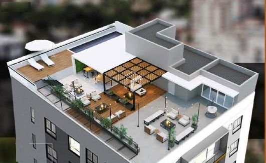 Apartamento, 1 quarto, 33 m² - Foto 3