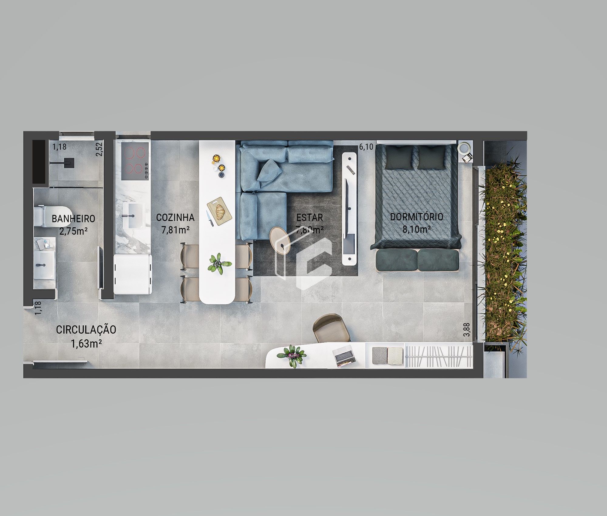 Prédio Inteiro, 41 m² - Foto 8