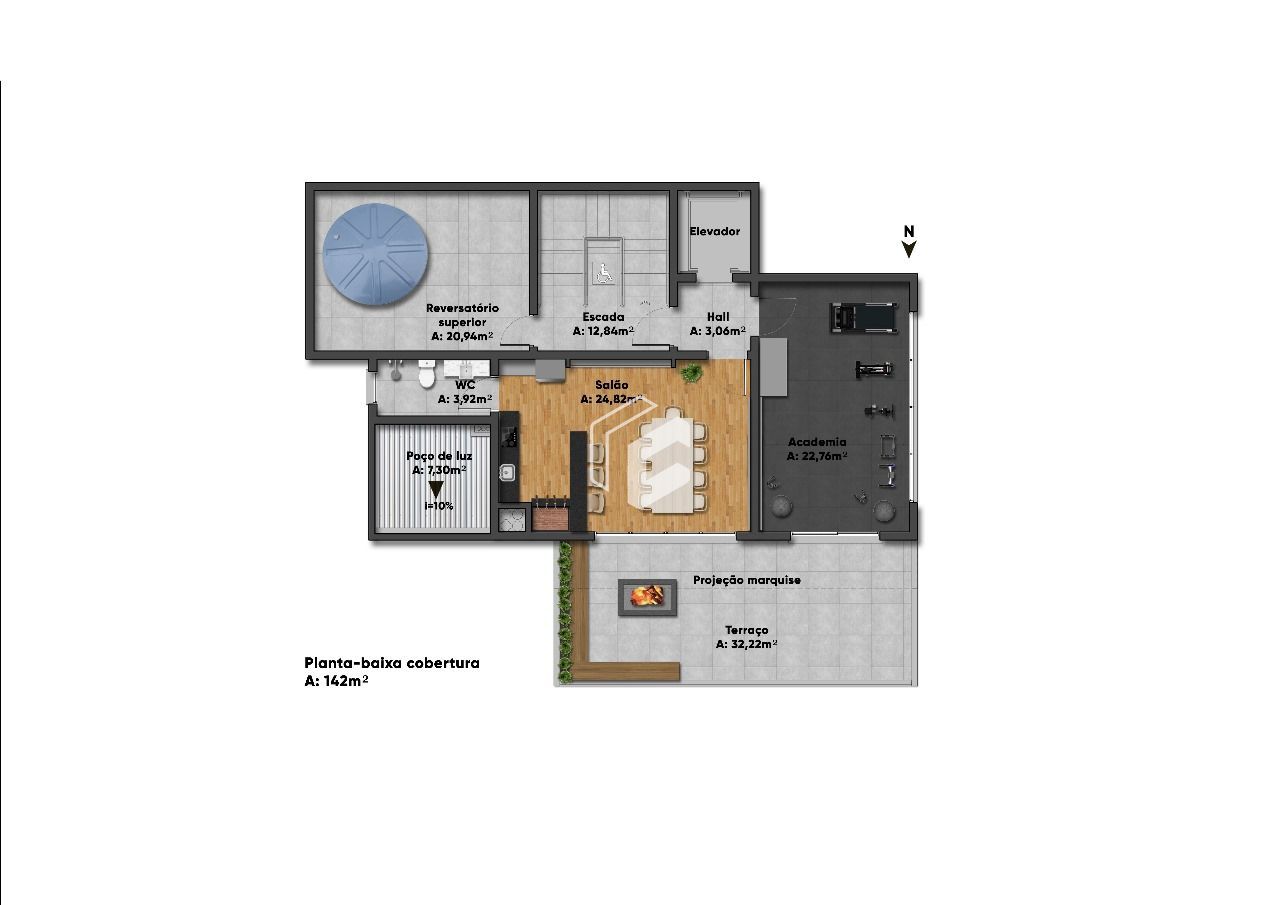 Apartamento à venda com 2 quartos, 69m² - Foto 46