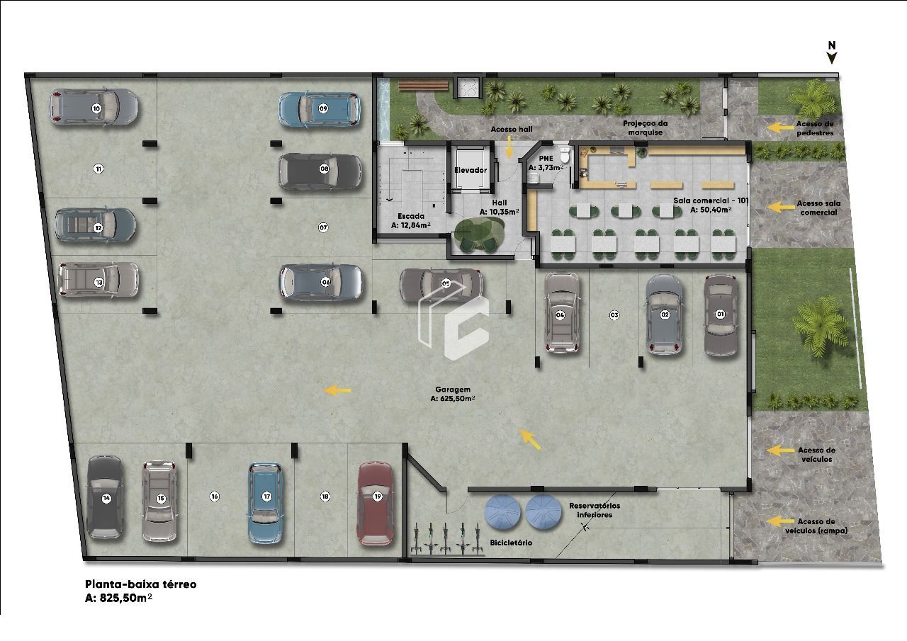 Apartamento, 1 quarto, 44 m² - Foto 46