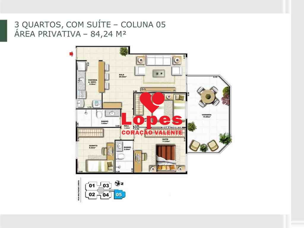 Apartamento à venda com 2 quartos, 93m² - Foto 22