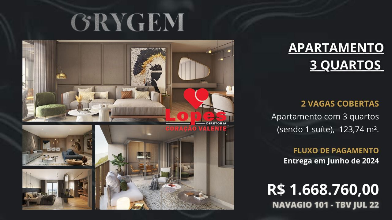 Apartamento, 3 quartos, 123 m² - Foto 1