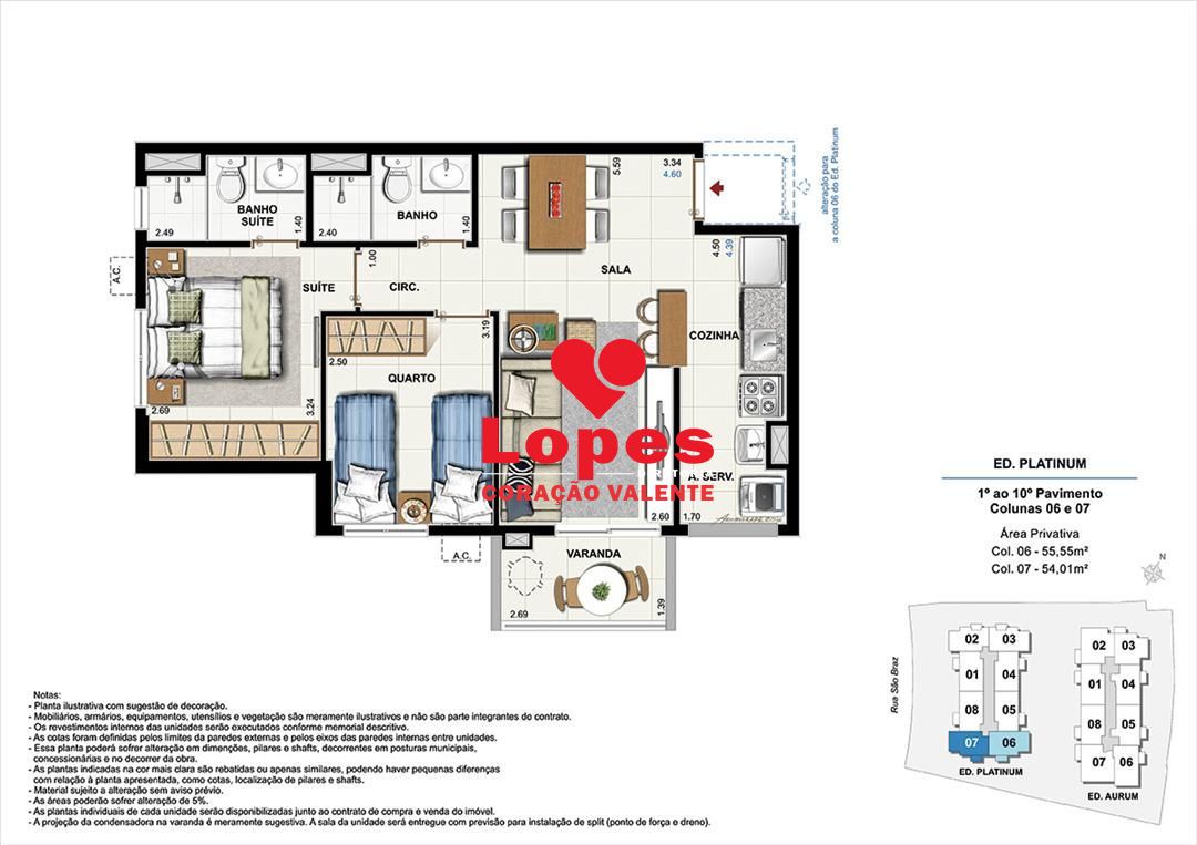 Apartamento à venda com 2 quartos, 53m² - Foto 27