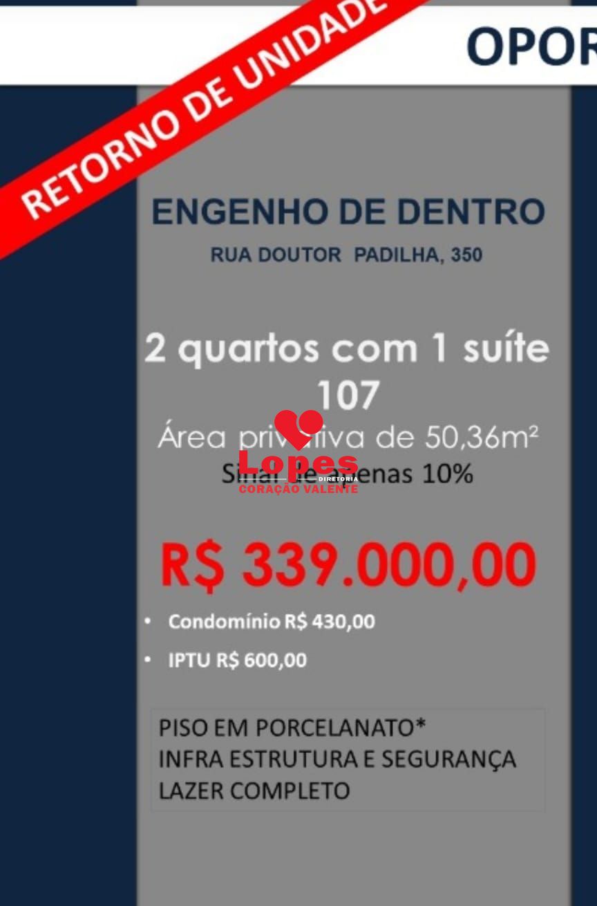 Apartamento à venda com 2 quartos, 50m² - Foto 1