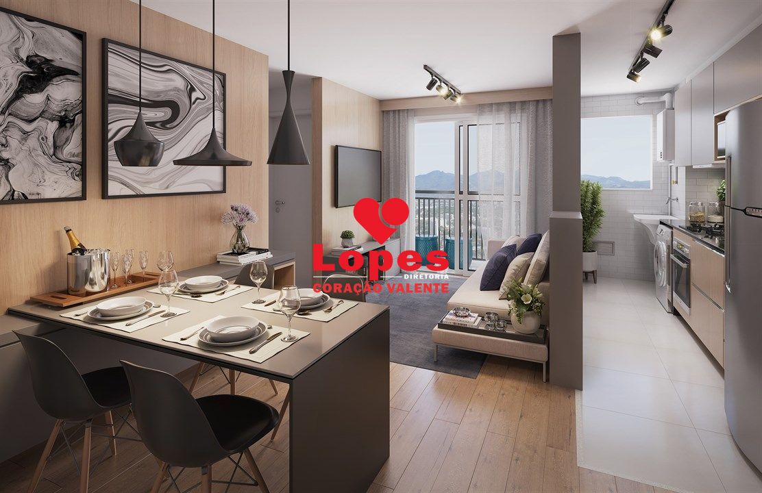 Apartamento à venda com 2 quartos, 42m² - Foto 1