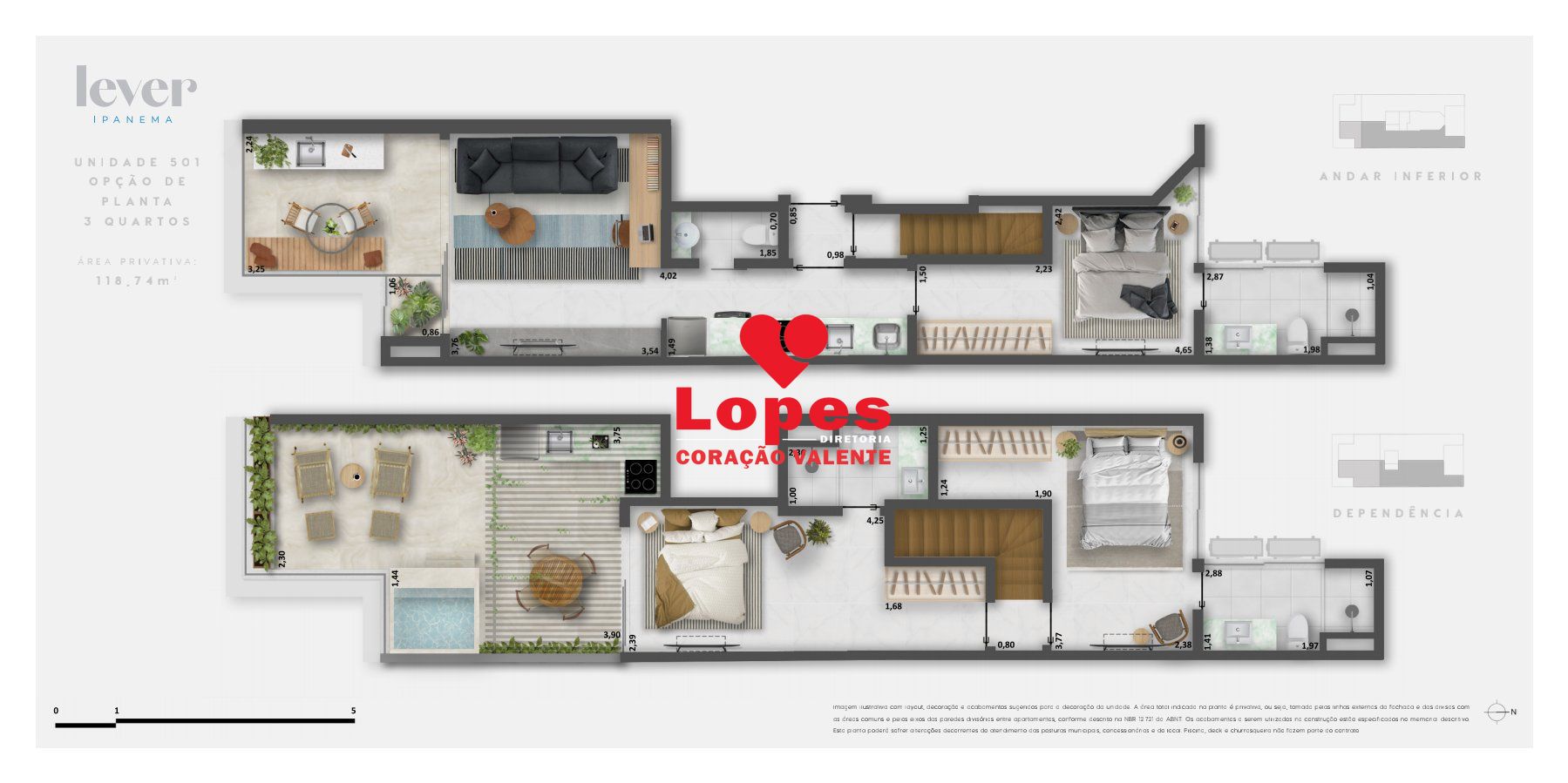 Cobertura, 3 quartos, 118 m² - Foto 28