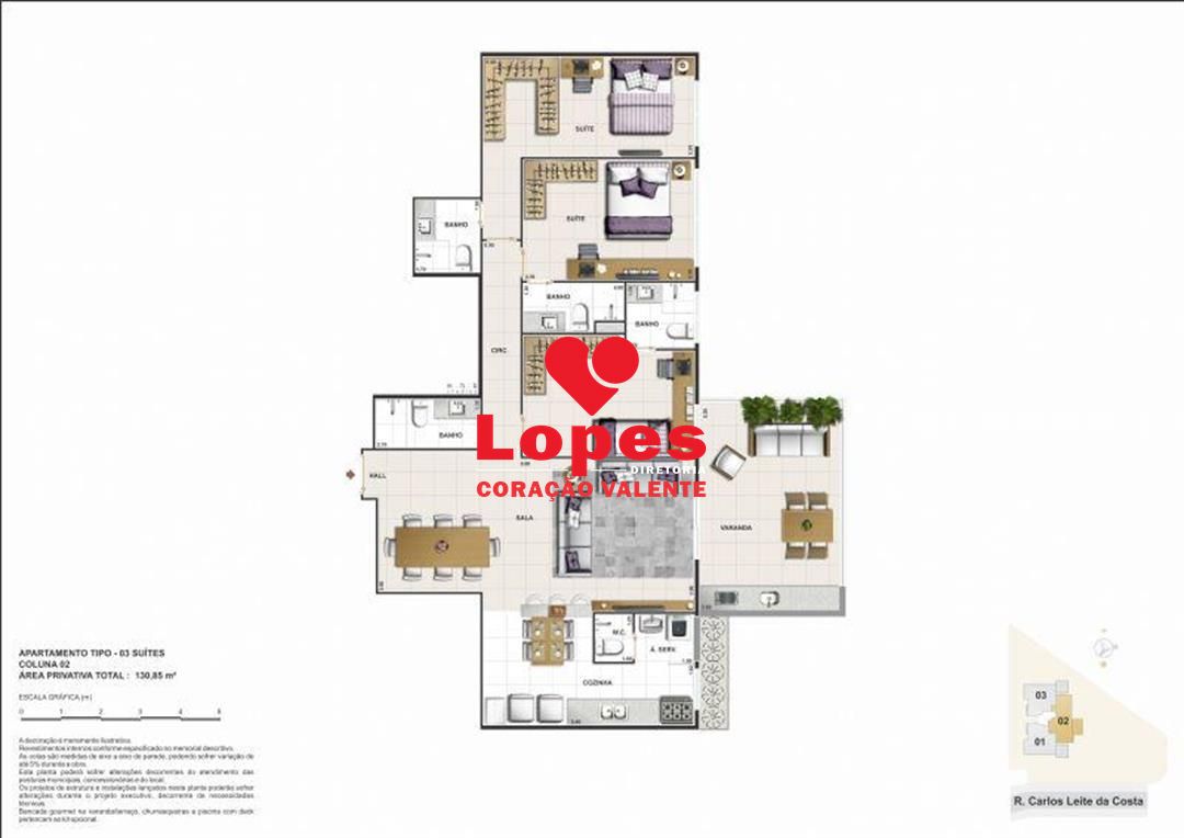 Apartamento, 3 quartos, 127 m² - Foto 20