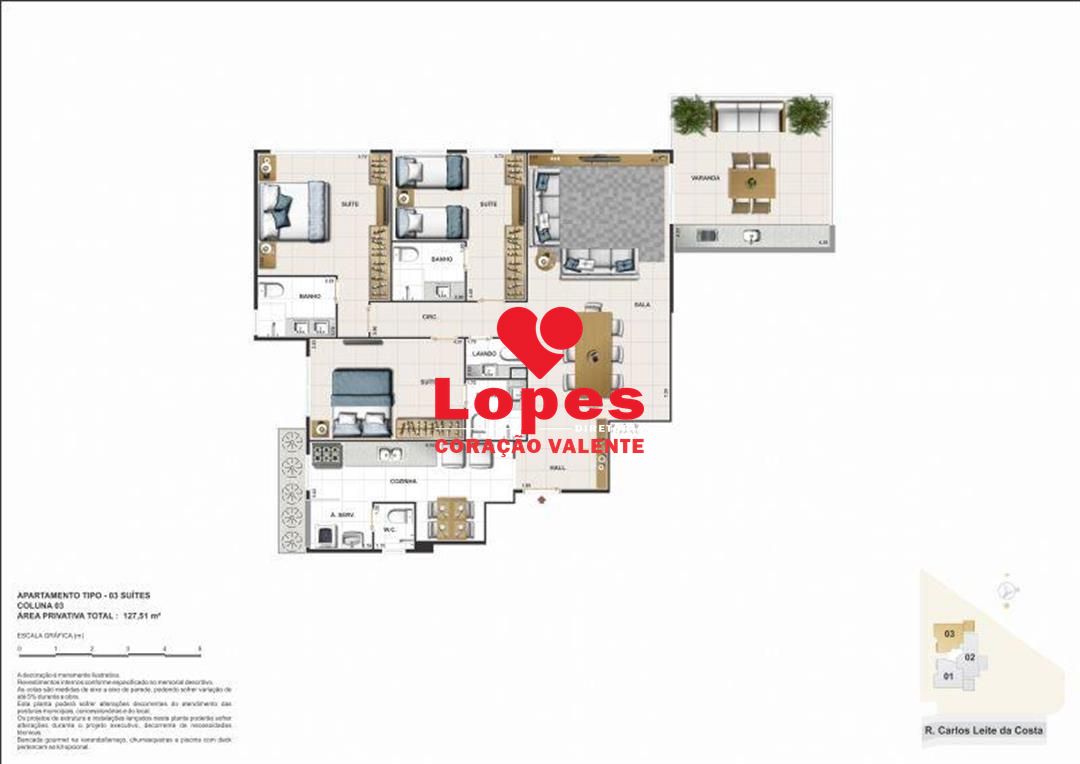 Apartamento, 3 quartos, 127 m² - Foto 18