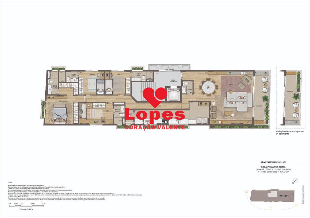 Apartamento, 4 quartos, 175 m² - Foto 21