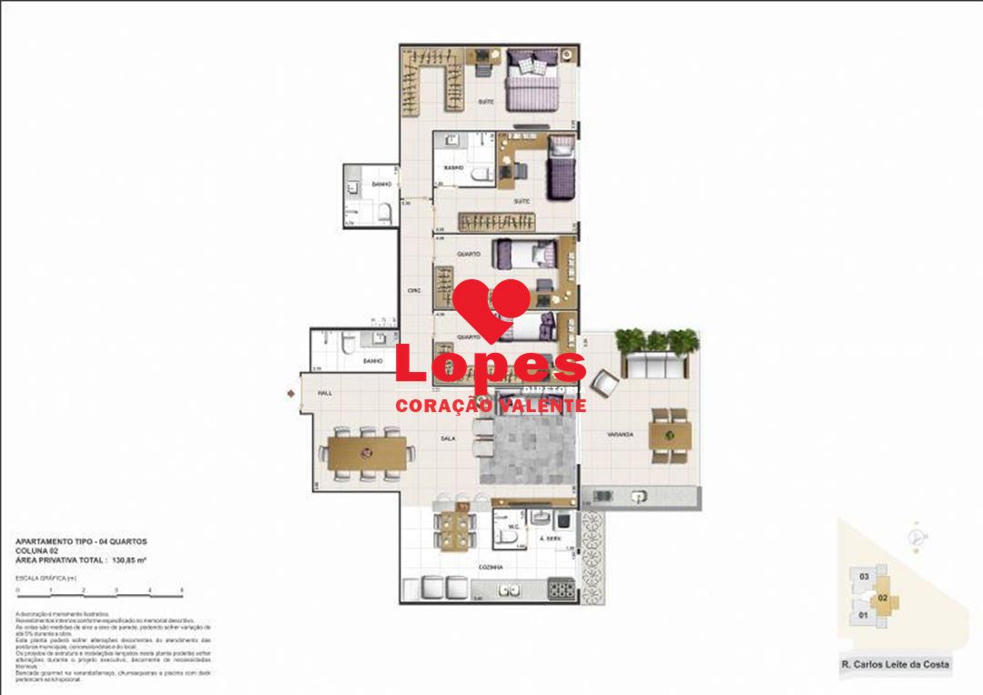Apartamento, 3 quartos, 127 m² - Foto 19