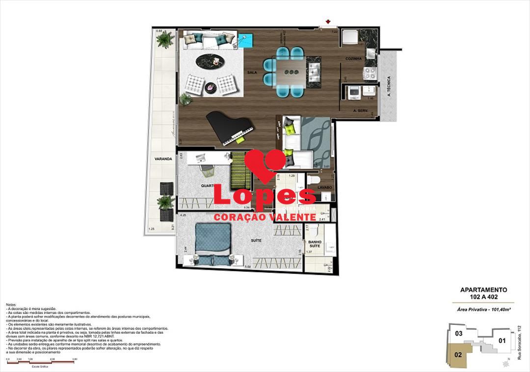 Apartamento, 3 quartos, 101 m² - Foto 15