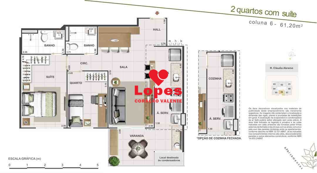 Apartamento, 3 quartos, 74 m² - Foto 19