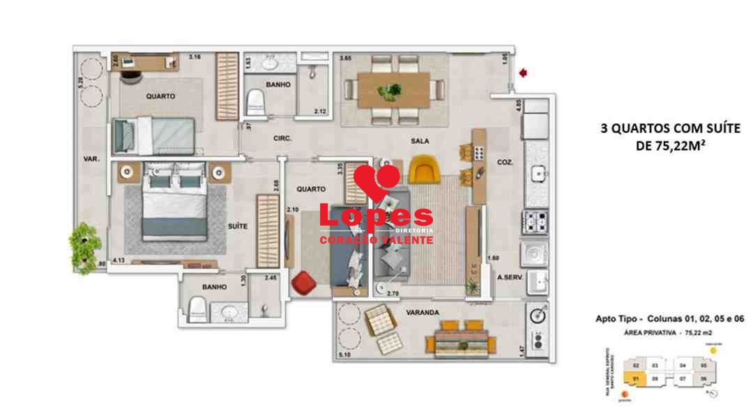 Cobertura à venda com 3 quartos, 119m² - Foto 23