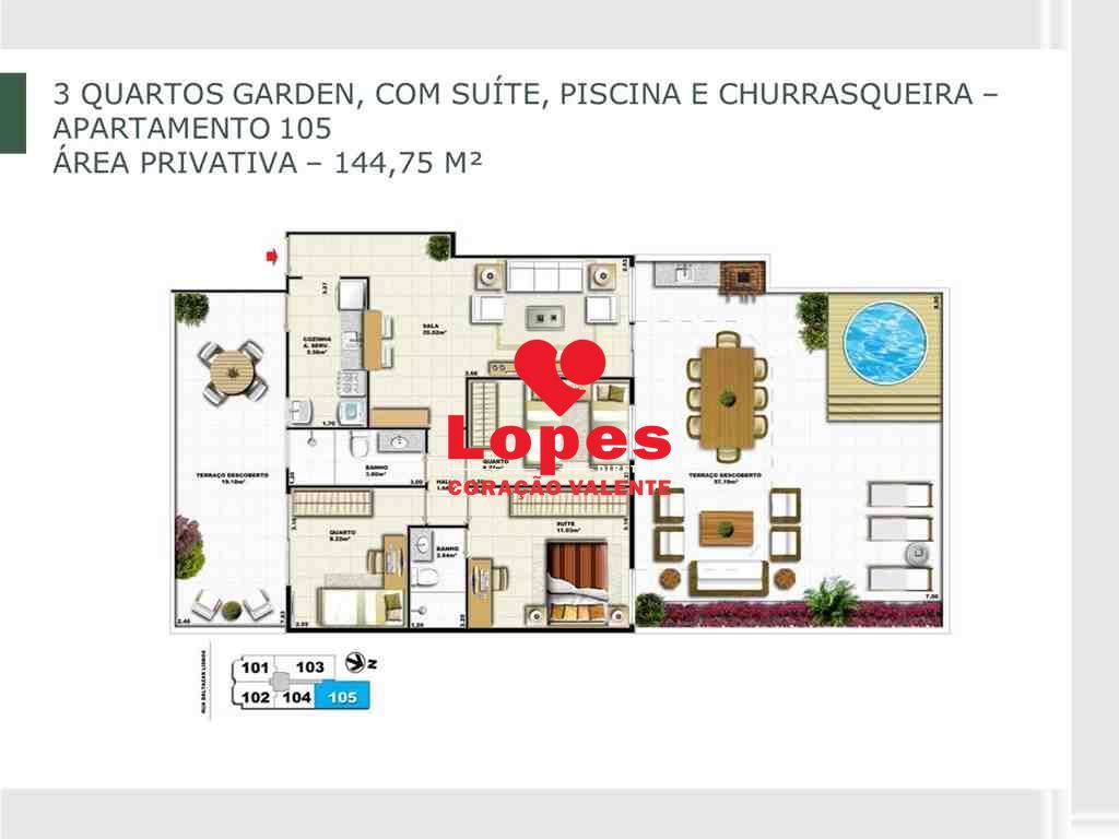 Apartamento à venda com 2 quartos, 93m² - Foto 17