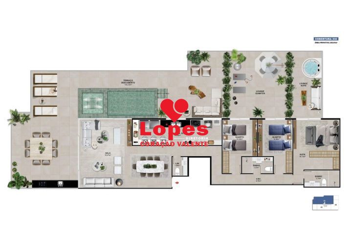 Apartamento à venda com 3 quartos, 119m² - Foto 12