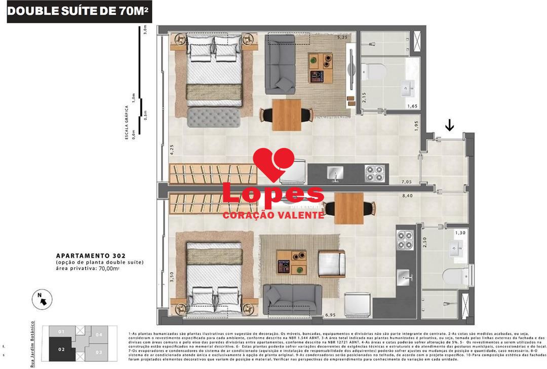 Apartamento à venda com 1 quarto, 33m² - Foto 15