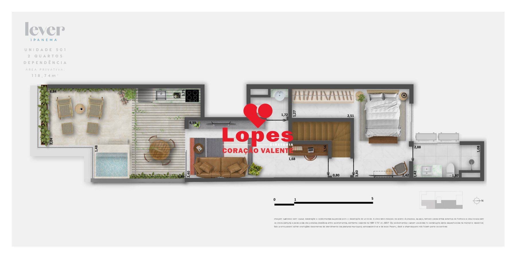 Cobertura, 3 quartos, 118 m² - Foto 29