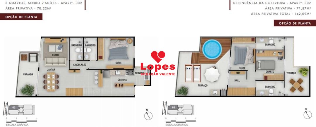 Apartamento à venda com 2 quartos, 68m² - Foto 23