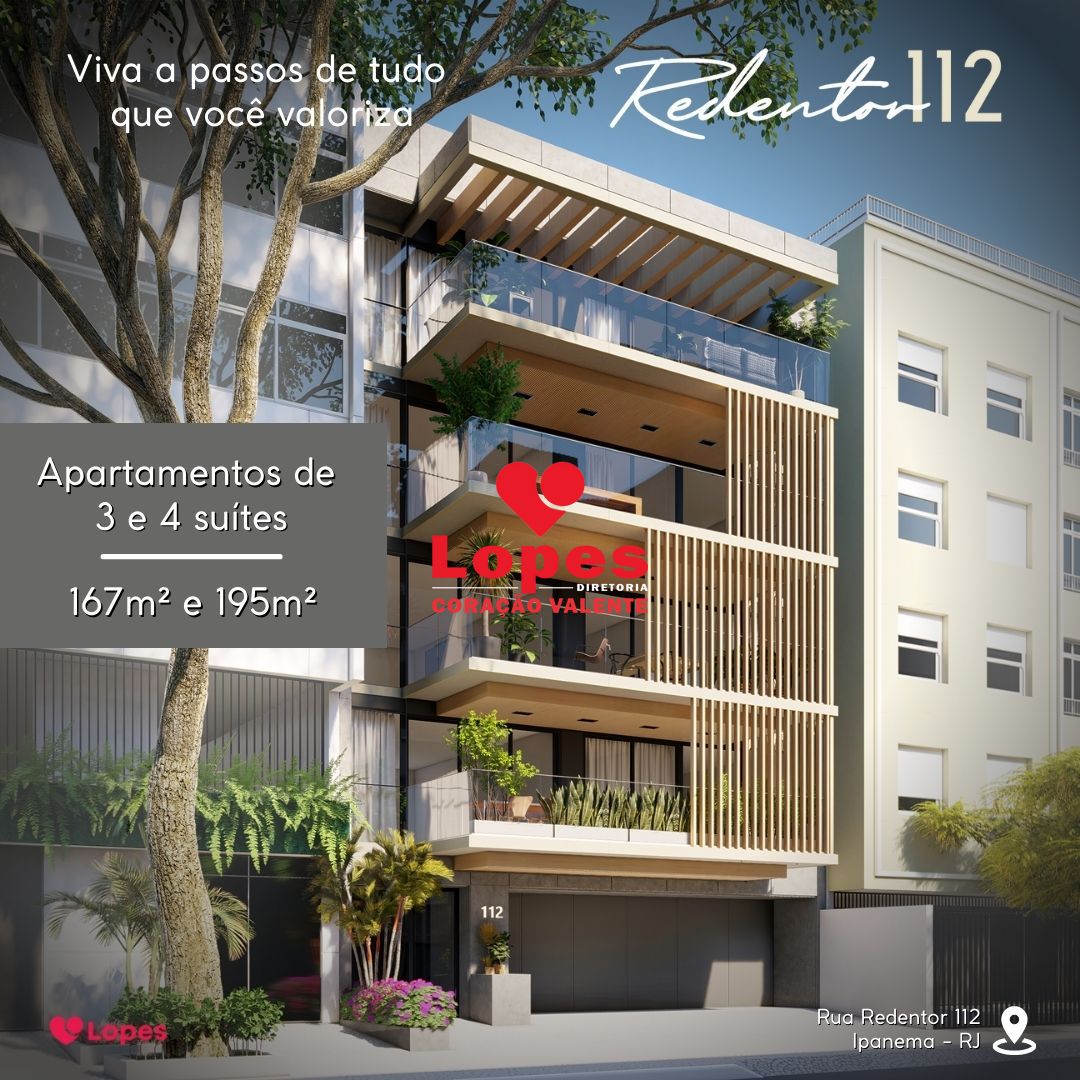 Apartamento à venda com 4 quartos, 195m² - Foto 2