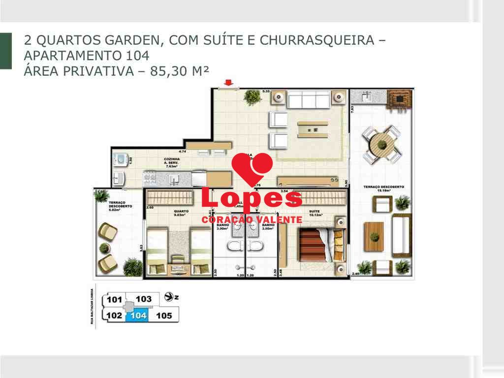 Apartamento à venda com 2 quartos, 93m² - Foto 20