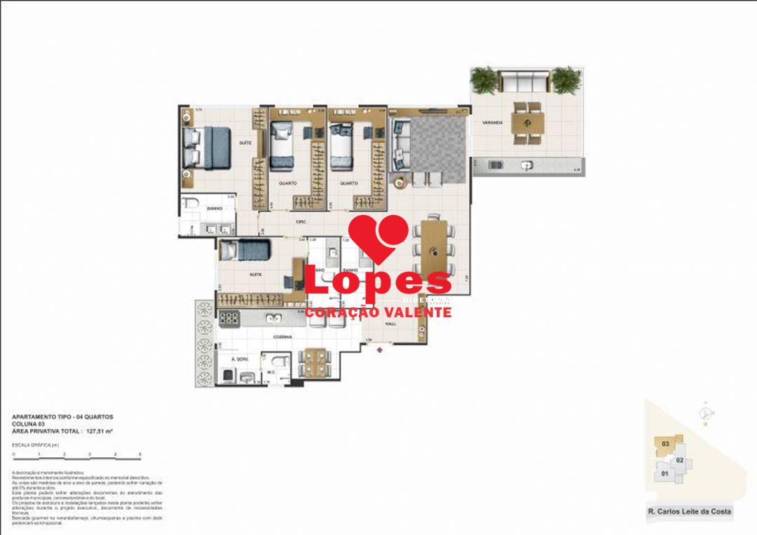 Apartamento, 3 quartos, 127 m² - Foto 17