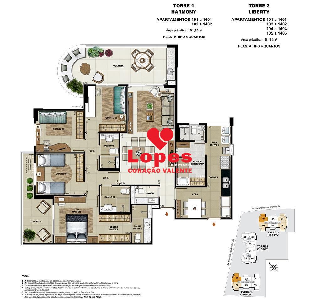 Apartamento, 4 quartos, 151 m² - Foto 13