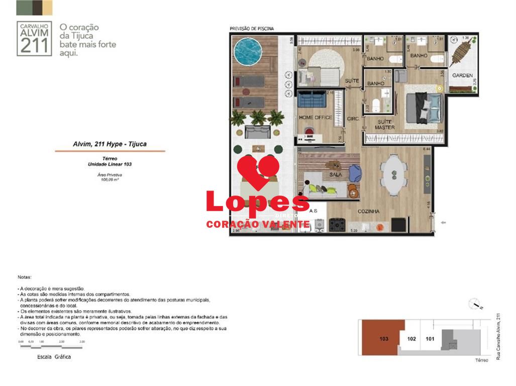 Apartamento à venda com 3 quartos, 83m² - Foto 7