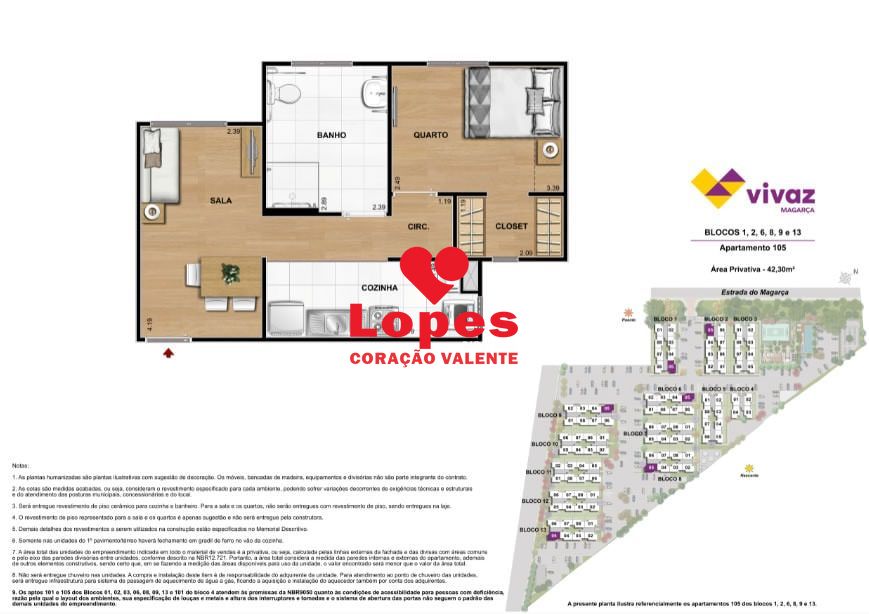 Apartamento à venda com 2 quartos, 42m² - Foto 15