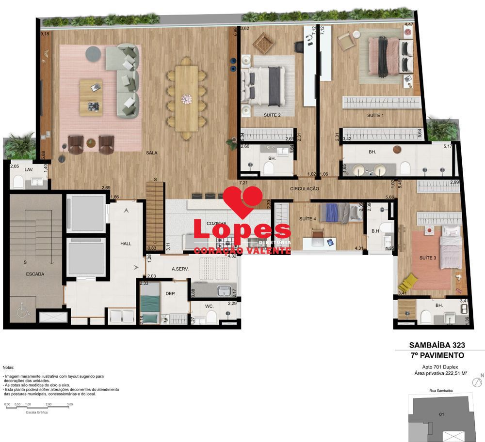 Apartamento à venda com 2 quartos, 94m² - Foto 18