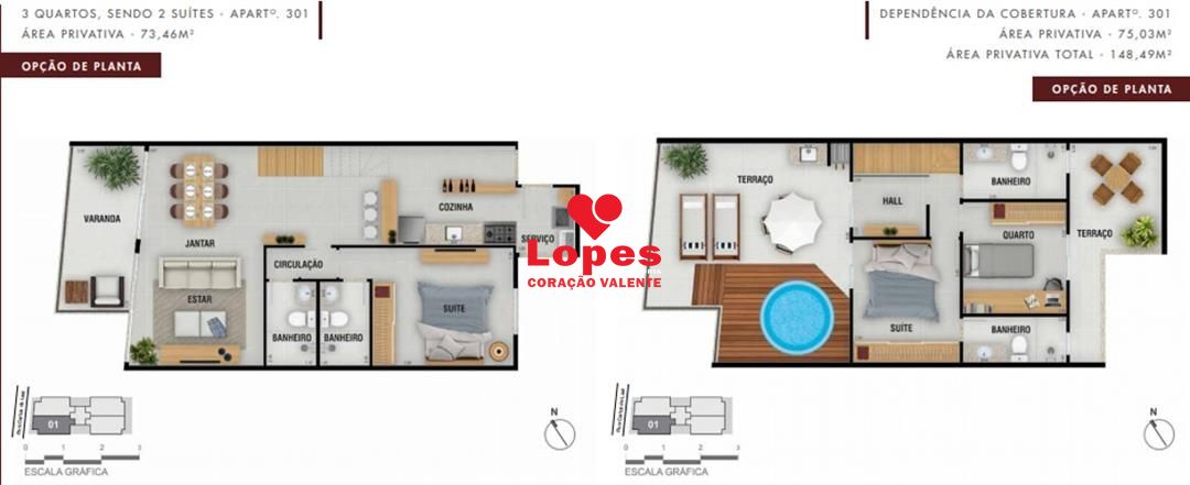 Apartamento à venda com 2 quartos, 88m² - Foto 8