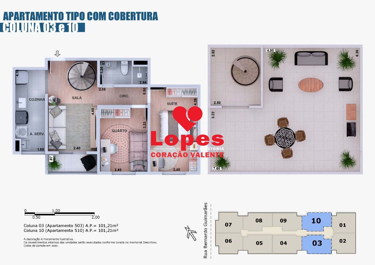 Apartamento à venda com 2 quartos, 53m² - Foto 17