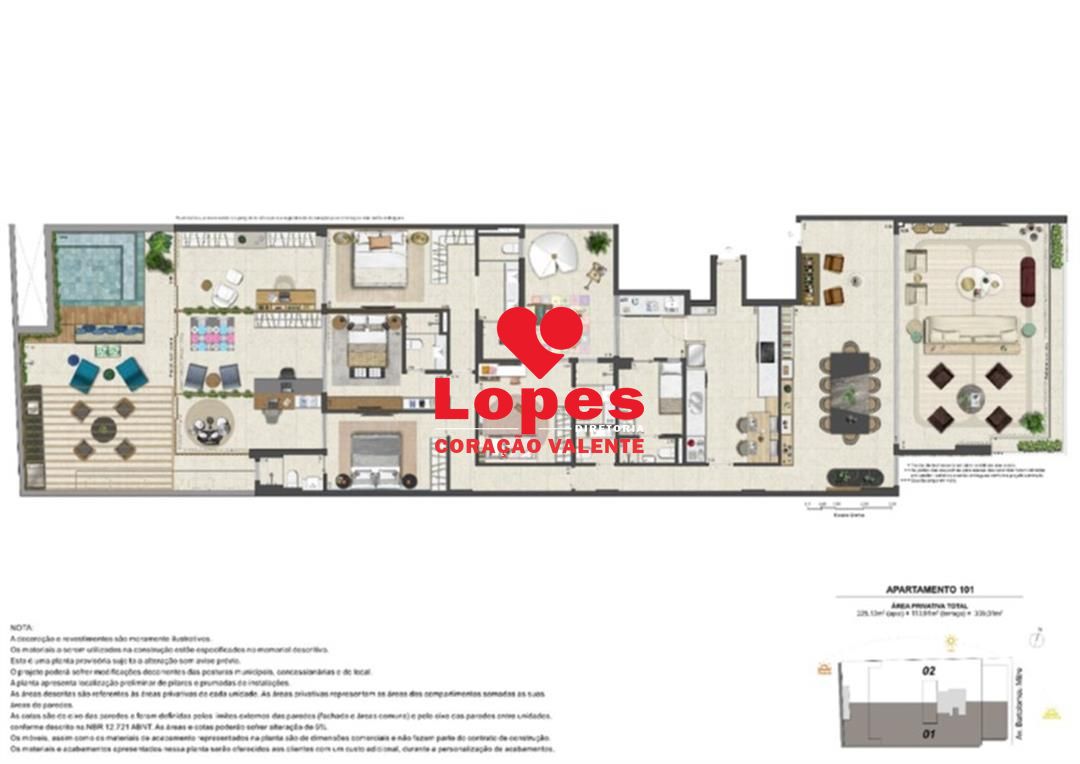 Apartamento à venda com 4 quartos, 342m² - Foto 22