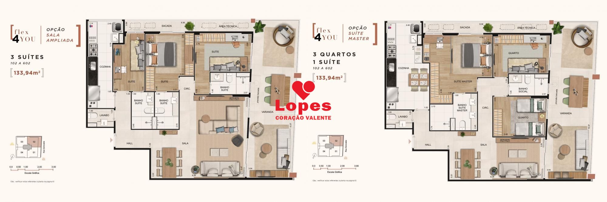 Apartamento à venda com 4 quartos, 129m² - Foto 44