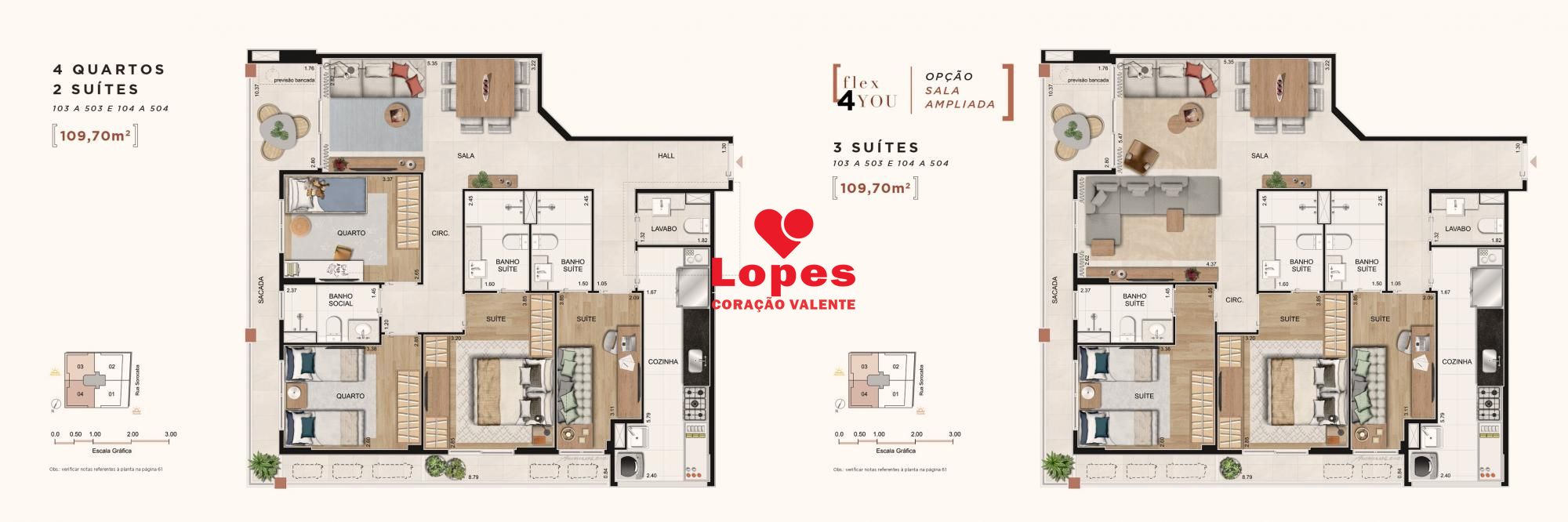 Apartamento à venda com 4 quartos, 129m² - Foto 43