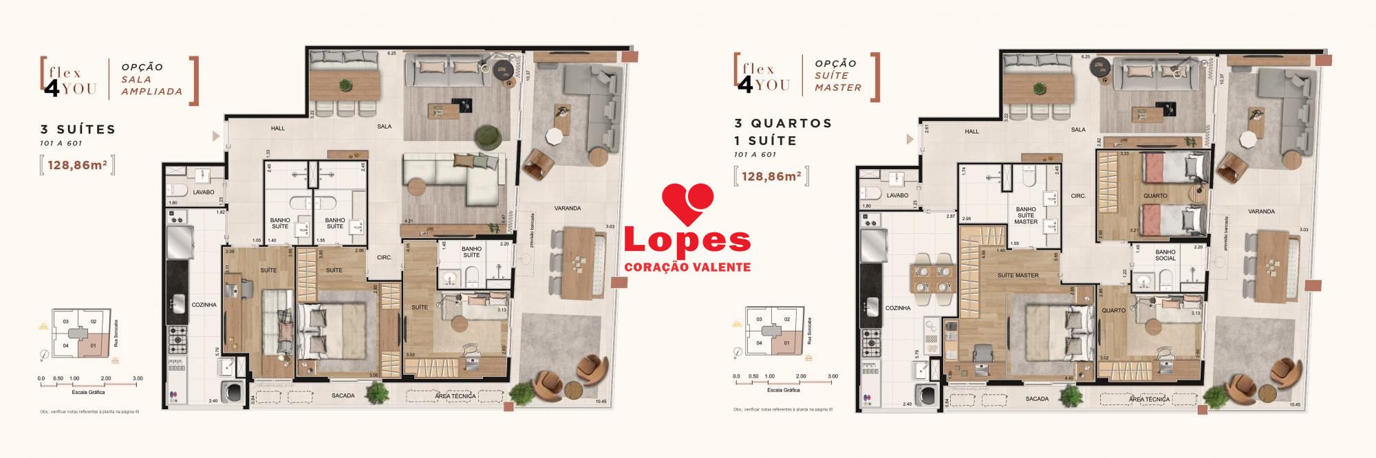 Apartamento à venda com 4 quartos, 129m² - Foto 45