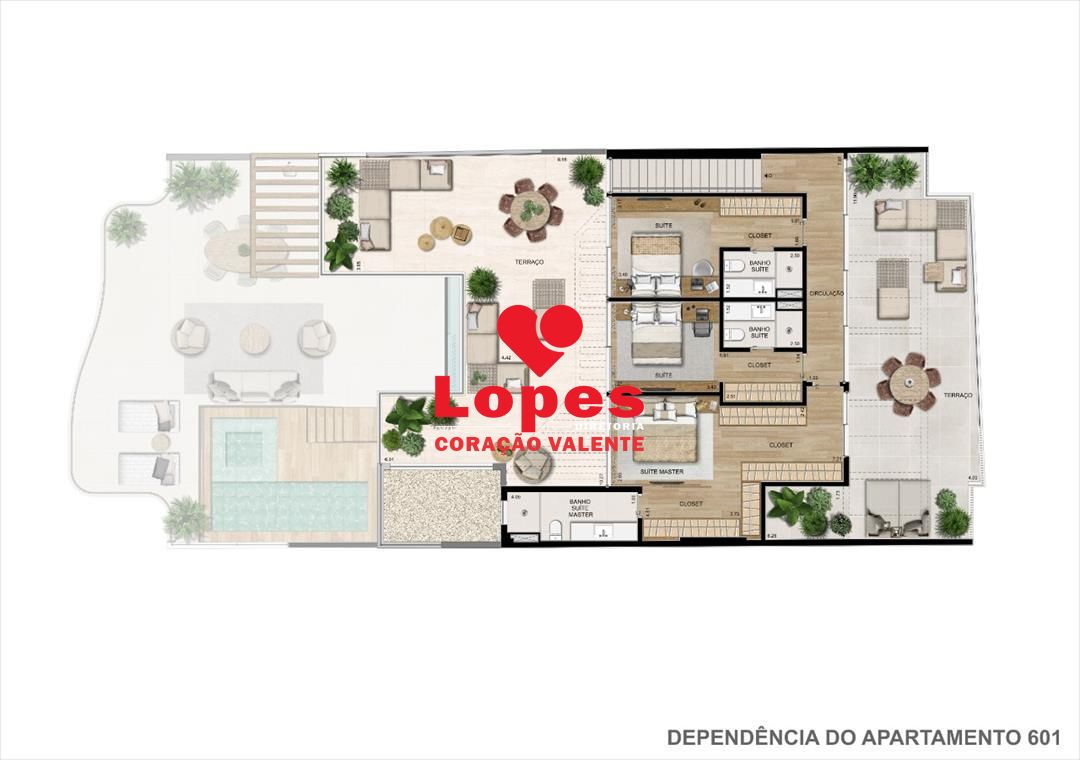 Apartamento à venda com 4 quartos, 283m² - Foto 10