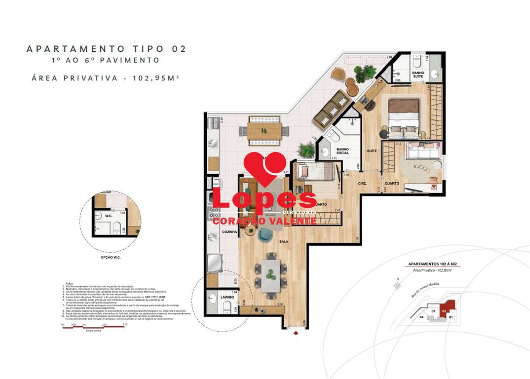 Apartamento à venda com 4 quartos, 177m² - Foto 15