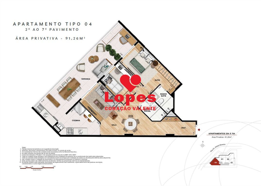 Apartamento, 2 quartos, 74 m² - Foto 17