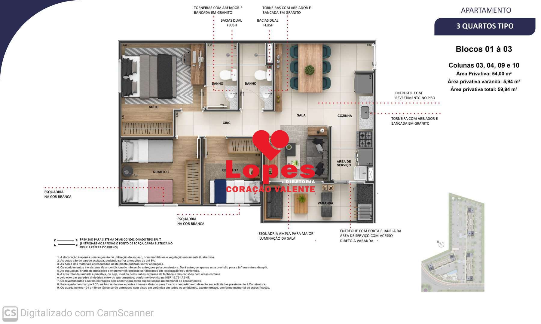 Apartamento à venda com 2 quartos, 65m² - Foto 7