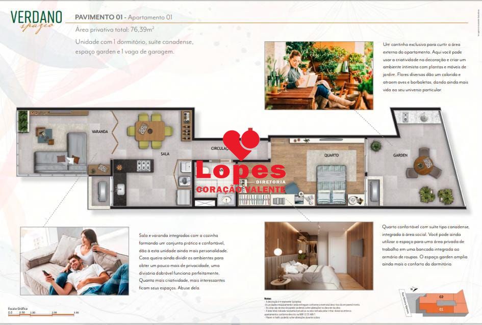 Apartamento, 1 quarto, 71 m² - Foto 10
