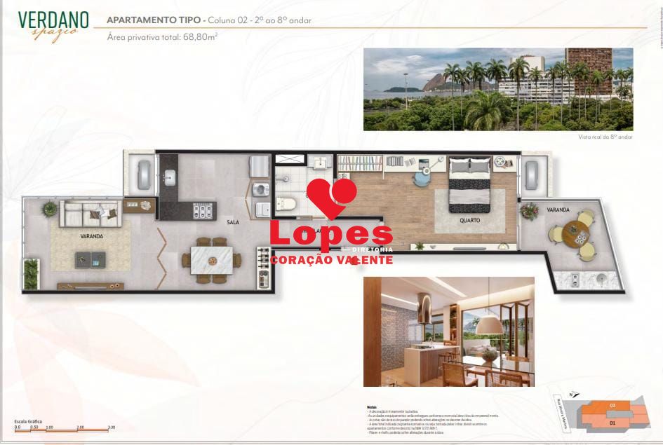 Apartamento, 1 quarto, 68 m² - Foto 12